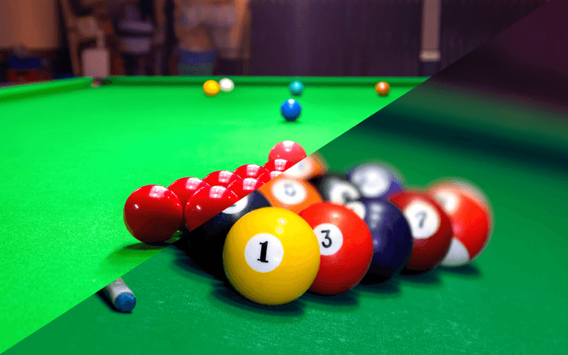 Pool on sale and snooker