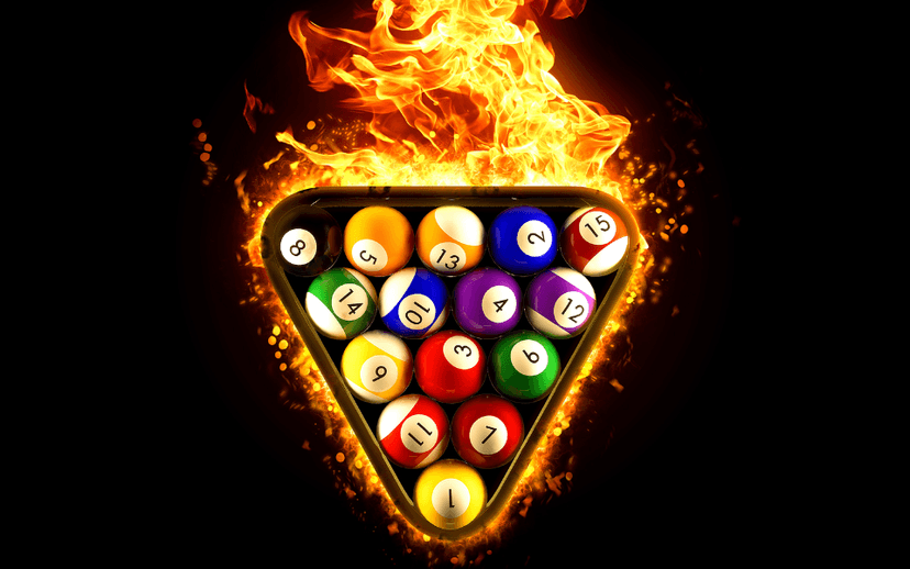 Colors of Billiard Balls