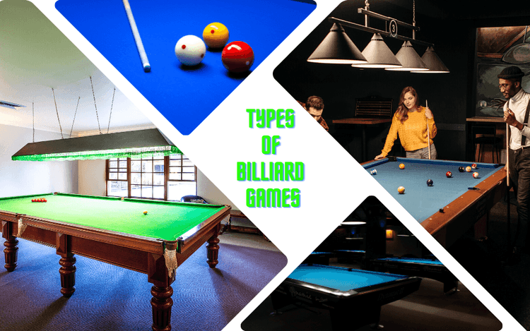 Types of Billiard Games. How many variants of pool are there? - cover image!