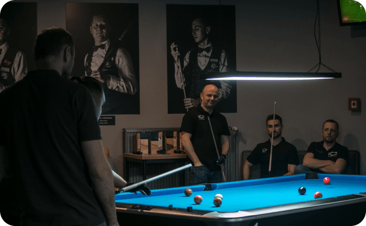 Kielce Billiards Centre- an online booking system tailored to the needs of a professional club Cover